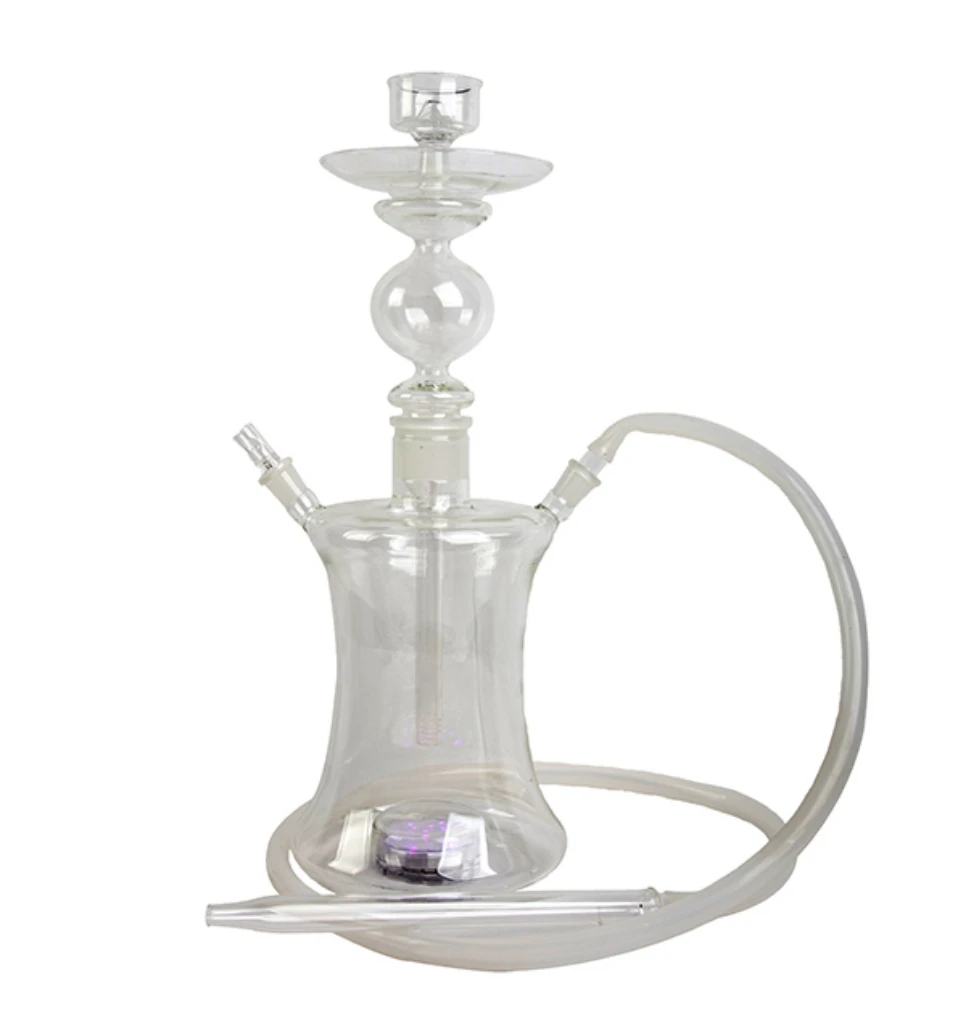 Полный набор кальян для табака наргильный Sheesha аксессуары со светодиодной подсветкой Narghile стеклянная колба кальян Бонг для курения