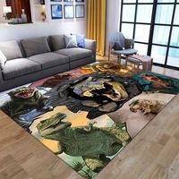 anime dinosaur kids game carpet soft flannel 3d printed carpets for living room bedroom floor mat boys room play area rugs large