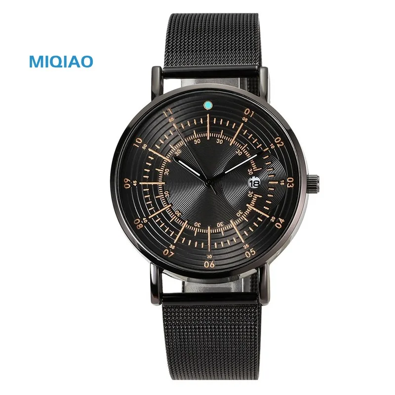 Бренд MIQIAO модные повседневные кварцевые часы для мужчин новинка 2020 уникальные