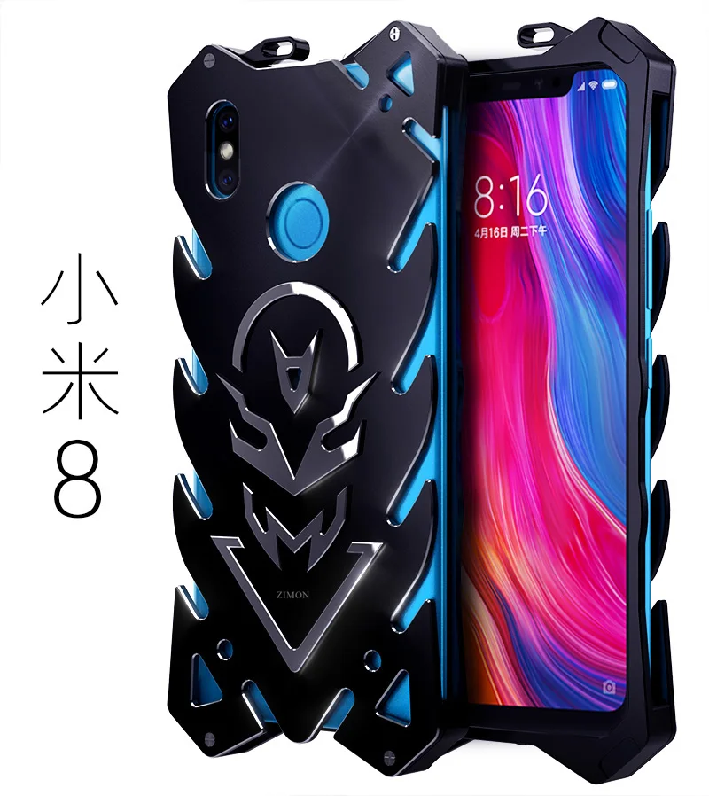 Мощный противоударный винтовой металлический чехол для Xiaomi mi Mix 2S mi 6X mi A3 A2 алюминиевый чехол для телефона s для Xiaomi mi Max 3 металлический чехол