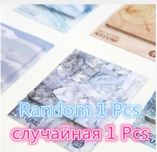 Random 1 pack 30 шт./упак. авокадо Дыня кокосовое настенные украшения Бумага DIY планировщик бумаги для заметок на клейкой основе Декор Блокнот канцелярские принадлежности канцелярские товары - Цвет: Random 1 pack