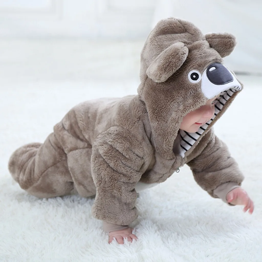 Маскарадный костюм с животными для новорожденных мальчиков и девочек Милая