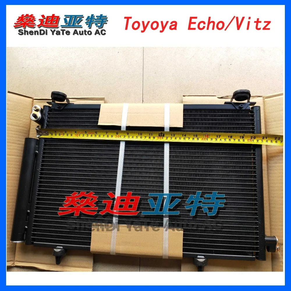 Автомобильный Кондиционер конденсатор для Vitz Vios Yaku FUNCARGO ECHO NCP13-0037072 1999-2002(правый пептид