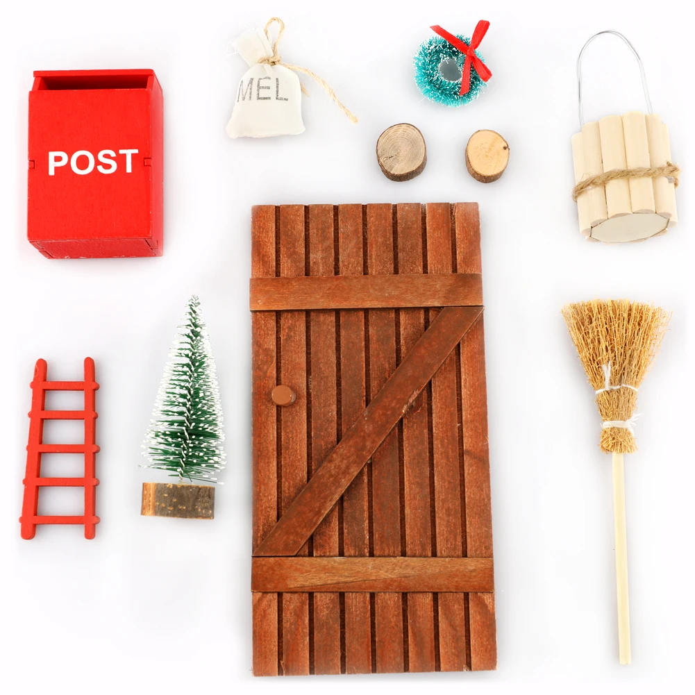 

Simulation Furniture Toys Doll Miniature House Cleaning Tool Doll Accessories Set Miniature Dollhouse Garden Play Toy Ornaments