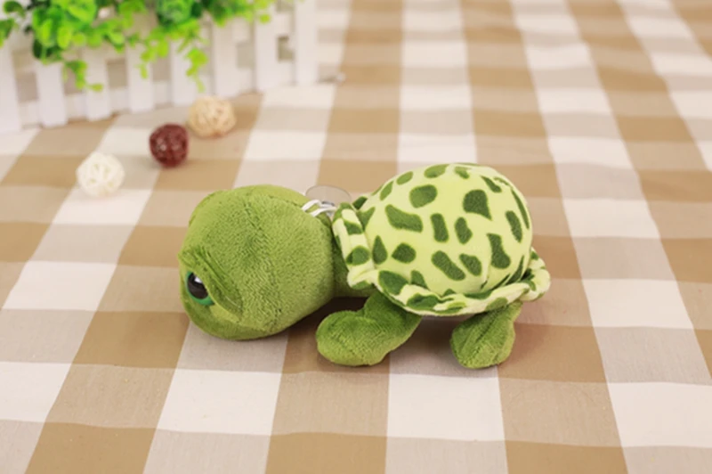 1 шт. epacket 20 см мягкие плюшевые животные Супер Зеленые большие глаза имитация