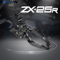 for kawasaki zx25r zx 25r zx 25 r 2020 2021 motorcycle aluminum adjustable folding extendable brake clutch levers accessories