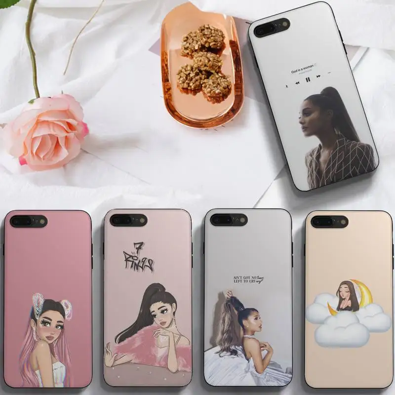 

Ariana Grande Phone Case For Samsung A51 A52 A71 A72 A80 A91 A20E A32 A31 A21 A11 Fundas Shell Cover