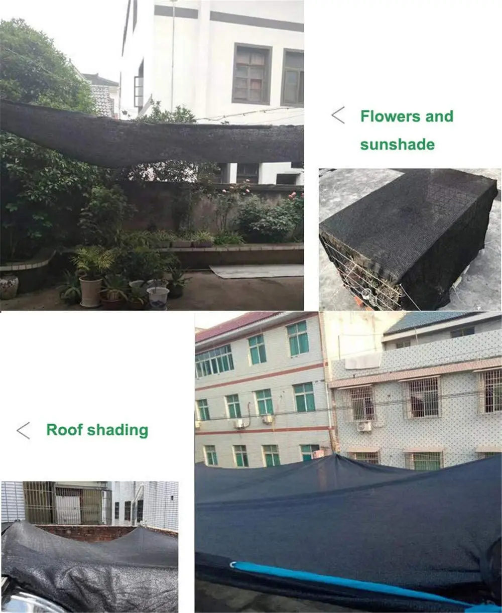 

Anti-uv Sunshade Net Outdoor Awning Garden Plant Shelter Greenhouse Cover Shading Net Shade Sail Cloth