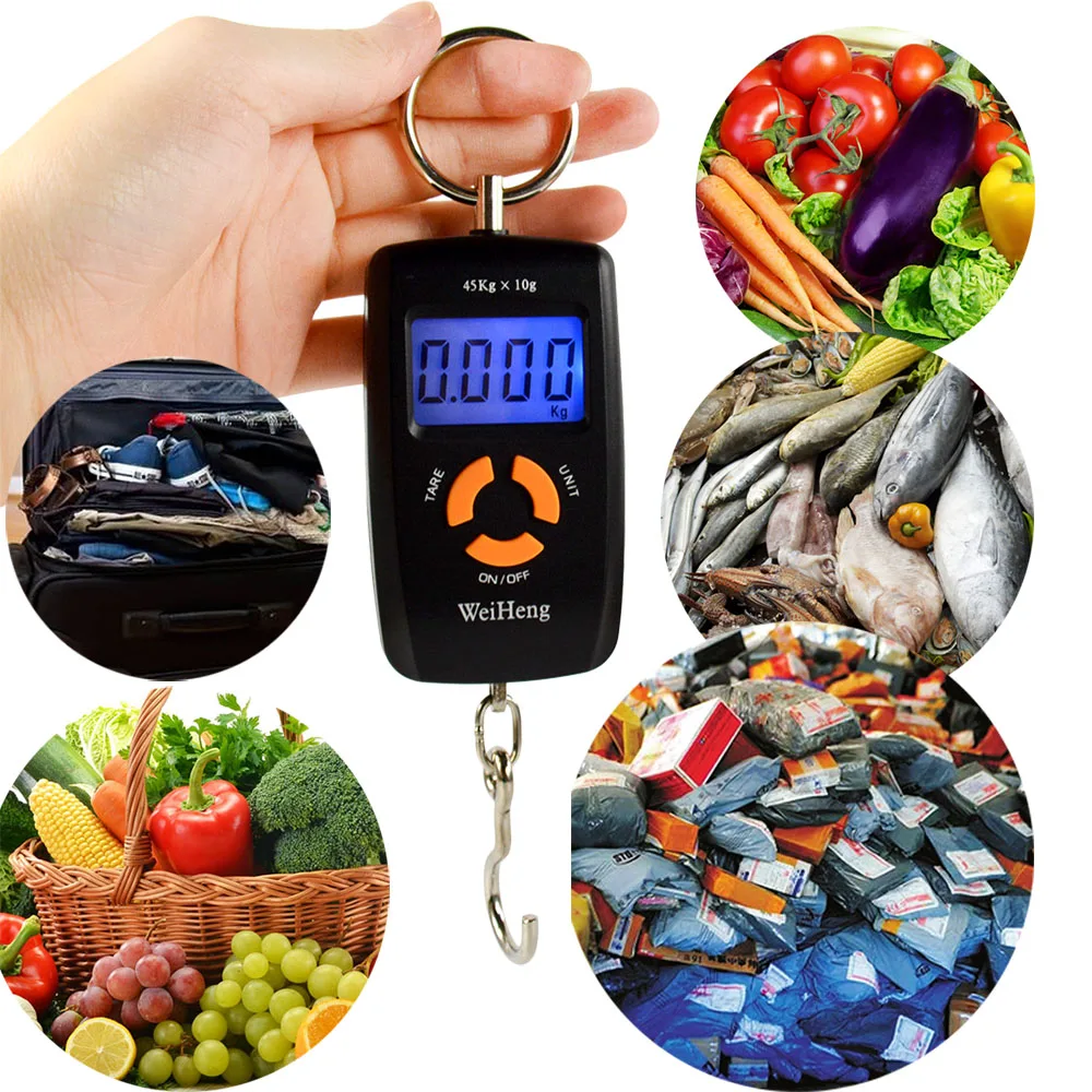 Портативные электронные весы ручные карманные для багажа|Кухонные весы| |