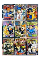9pcsset jump youth weekly cover card death note volleyball boy toys hobbies hobby collectibles game anime collection cards