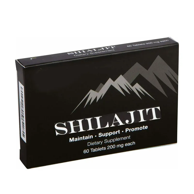 Pure Natural Altai Shilajit - 200mg *60 Resin Tabs /box