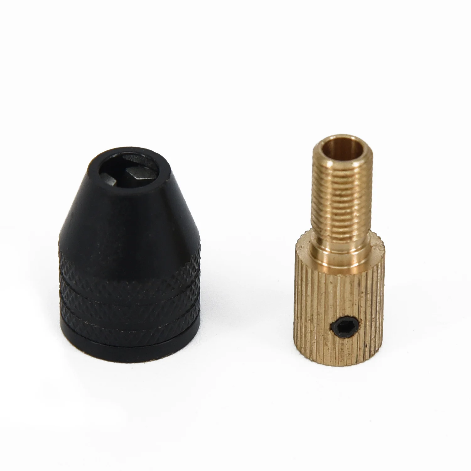 Electric Motor Shaft Quick Change Chuck Fixture Clamping 0.3mm-3.5mm Drill Bit | Инструменты