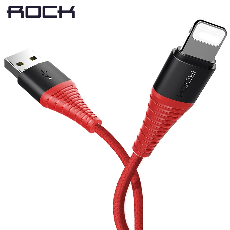 Высокопрочный usb кабель 2 1 а для Apple iPhone X 8 7 6 Plus быстрой зарядки и передачи данных