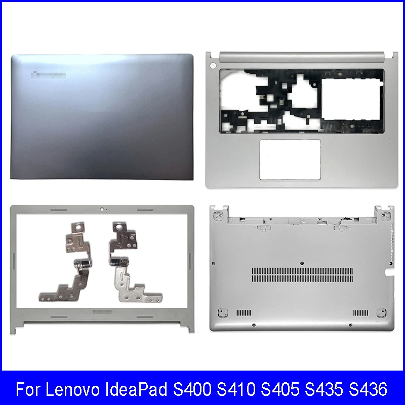 

Новинка, задняя крышка для ноутбука Lenovo IdeaPad S400, S410, S405, S435, S436, передняя панель, Упор для рук, нижний корпус AP0SB000200, без касания
