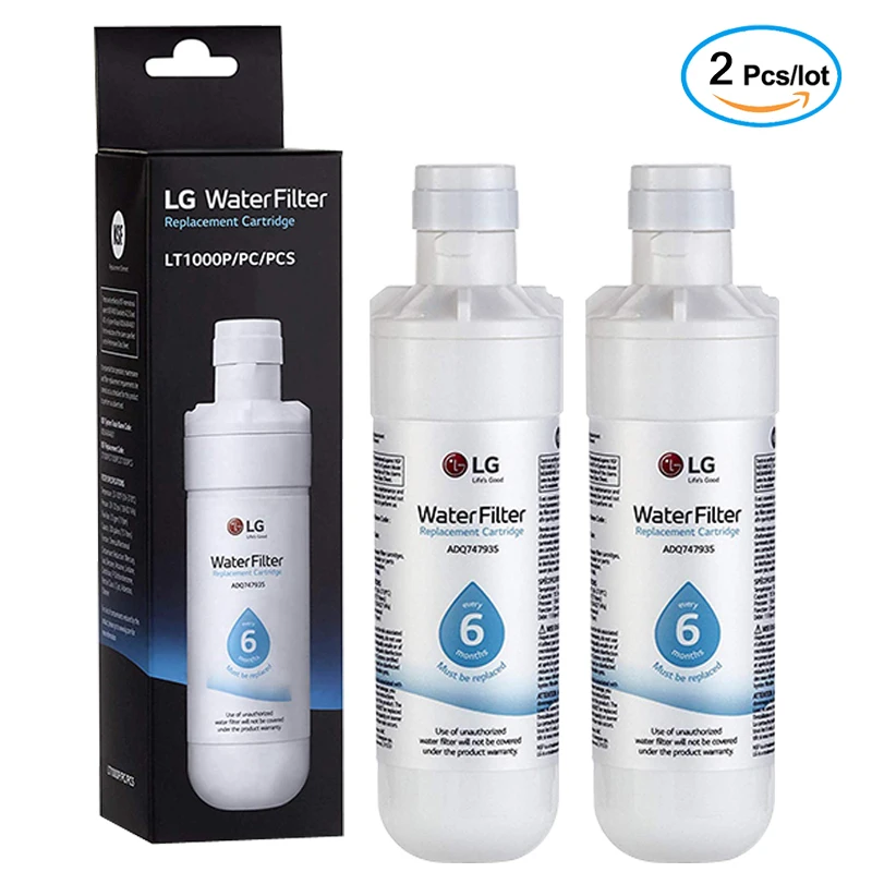 

Replace LG LT1000P, ADQ74793501, ADQ74793502, MDJ64844601, Kenmore 46-9980, 9980 refrigerator filter (2 packs)