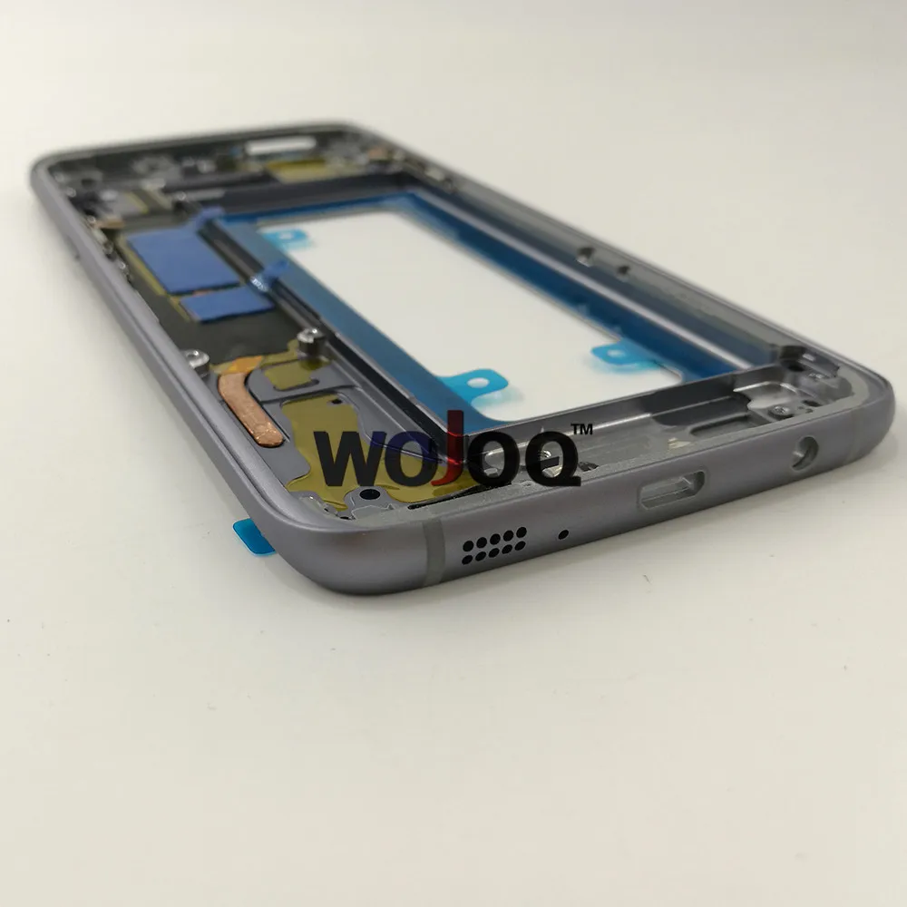 Оригинальный корпус с рамкой средней рамы боковым ключом для Samsung S7 Edge G935 G935F
