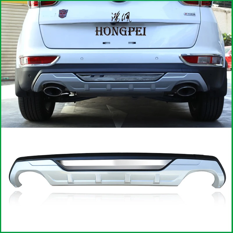 Для KIA Sportage KX5 2016 2017 2018 задний багажник бампер спойлер диффузор защита