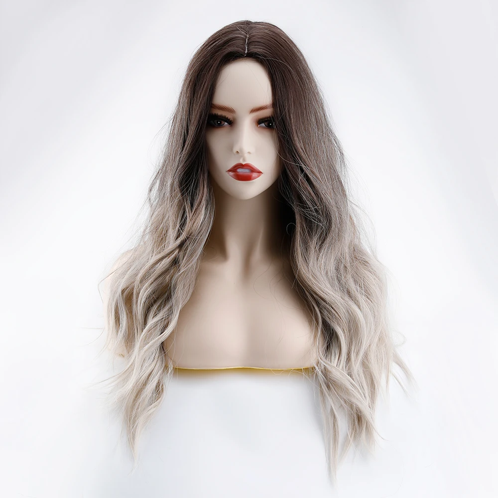 

Women's Wigs with Bangs Synthetic Wigs for Black Women Wig with Bangs Cosplay Wigs for Women Heat Resistant Cheap Machine Wigs