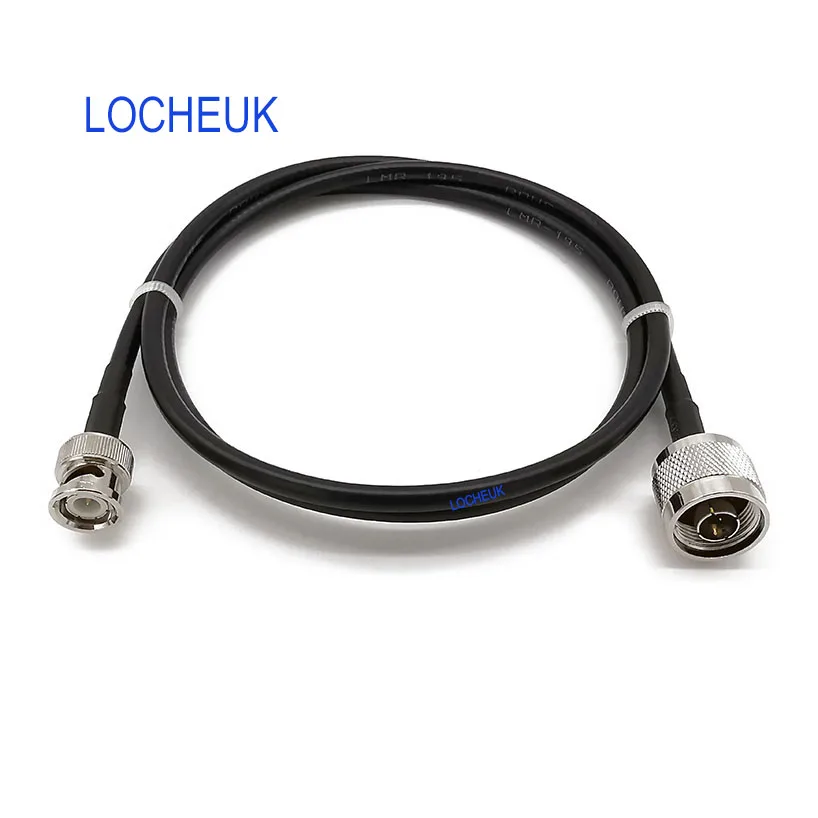 Коннектор BNC Папа-папа N папа для коаксиальной антенны RF LMR200 Удлинительный кабель