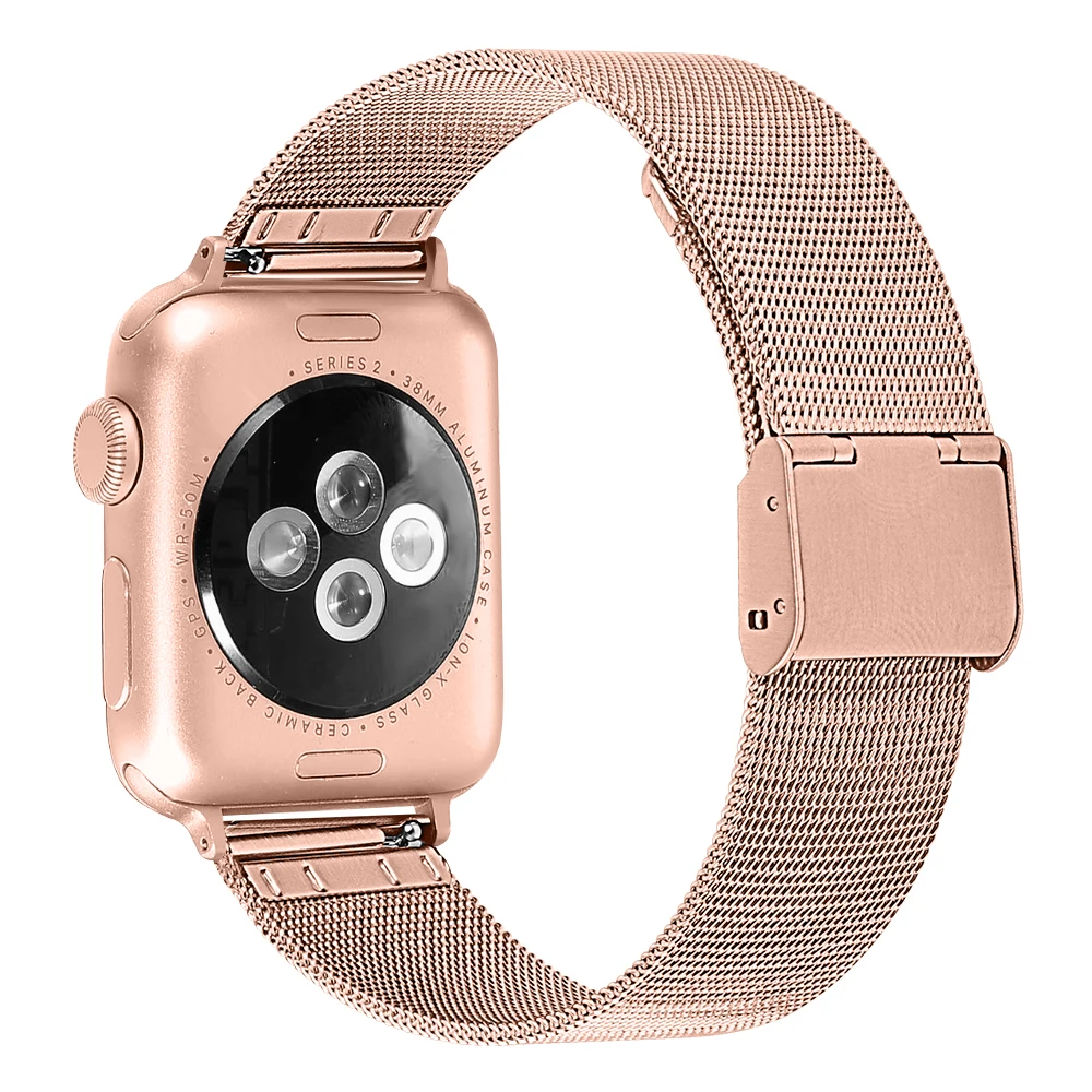 Для ремешок для часов Миланская петля наручных Apple Watch серии 1/2/3/4/5 42 мм 38 версия