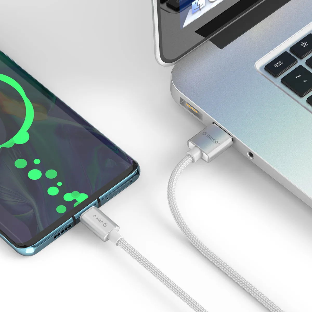 Orico 5А usb type-C кабель для huawei mate 20 10 Pro P30 P20 Мобильный телефон USBC Быстрая зарядка USB-C Быстрая зарядка кабель для Xiaomi