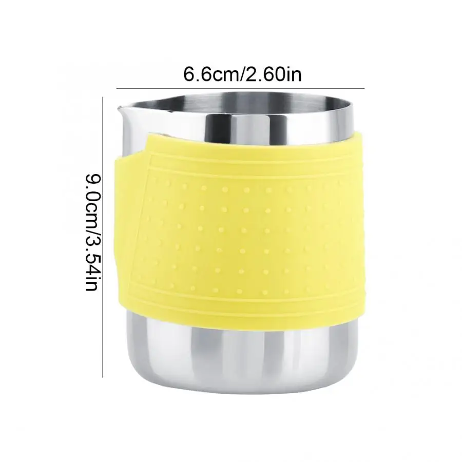 Чашки для эспрессо кофейная чашка из нержавеющей стали термостойкая взбивания