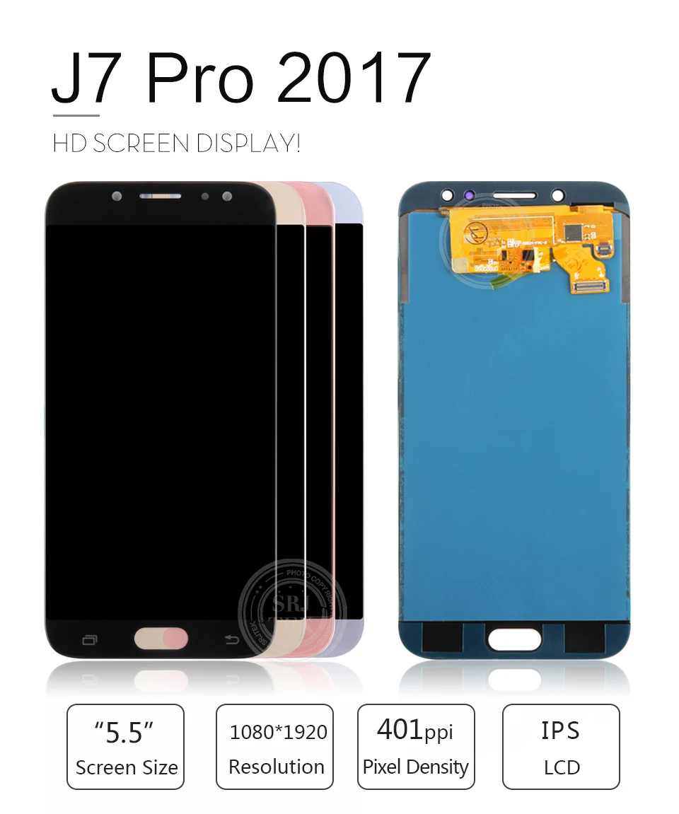 5,5 дюймов TFT дисплей для SAMSUNG Galaxy J7 Pro ЖК-дисплей сенсорный экран J730 J730F для SAMSUNG J7 Pro ЖК-экран Замена