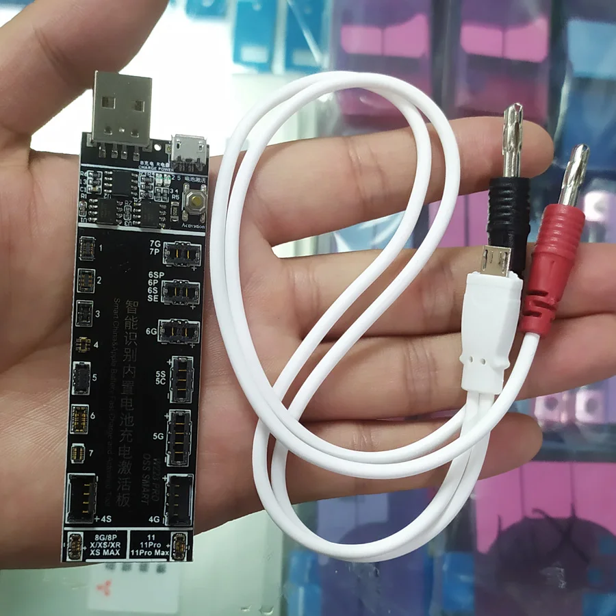 Печатная плата для зарядки аккумулятора телефона iPhone 4 7P 8 8P X XS MAX 11 Pro Samsung Huawei XiaoMi