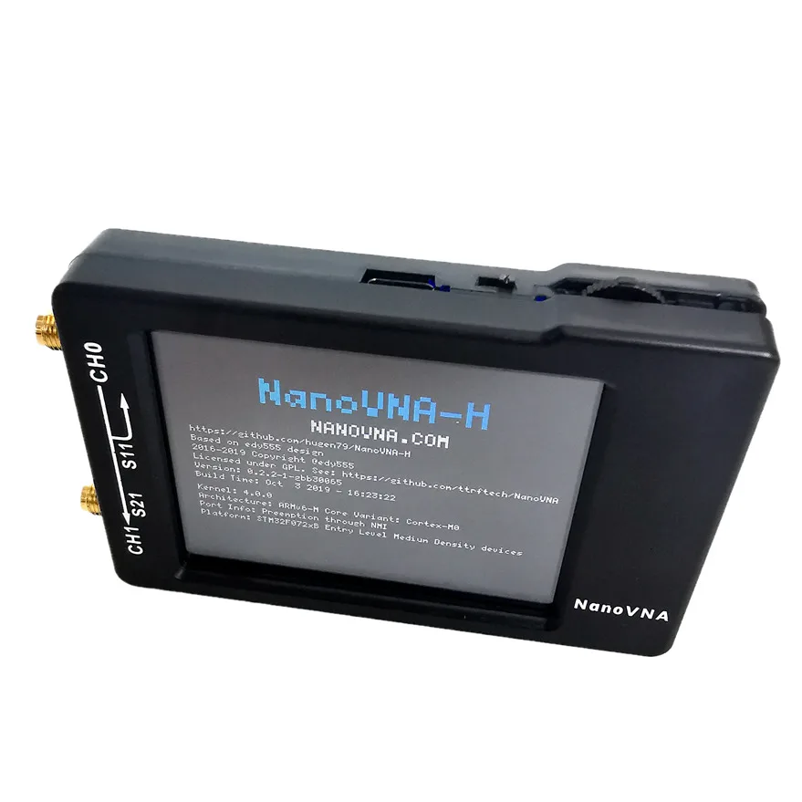 Новинка 2019 NanoVNA H 50 кГц ~ 1 5 ГГц Векторный анализатор сети антенный LCDHF VHF UHF