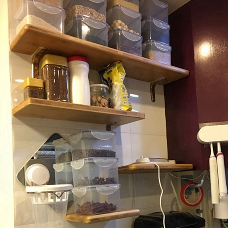 Настенная полка плавающая настенная стеллаж для фотографий и книг держатель