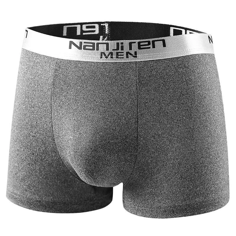 8pcs/lot Boxer Shorts Mens Underwear Man Underpants Solid Male Panties Sexy lingerie Flexible Soft Boxershorts Large Size L-4XL