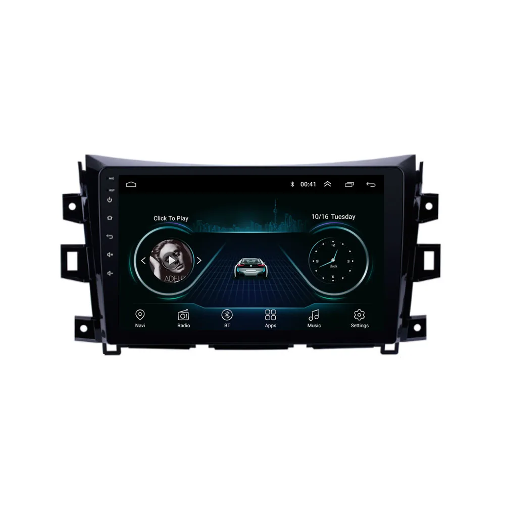 Четырехъядерный Android 8 1 для NISSAN NAVARA Frontier NP300 2011 2012 2013-2016 мультимедийный стерео