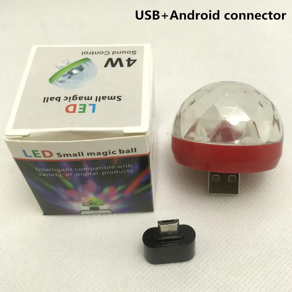 USB светодиодный сценический светильник для дискотеки портативный семейный