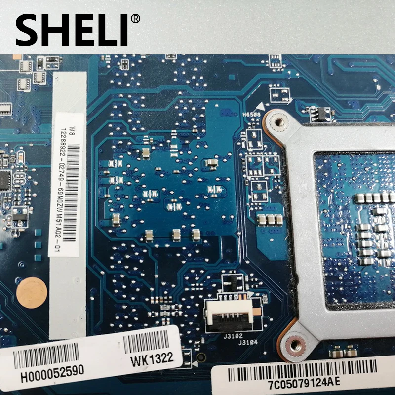Материнская плата SHELI H000052360 H000052590 для ноутбука Toshiba Satellite C850 L850 материнская SLJ8E HM76