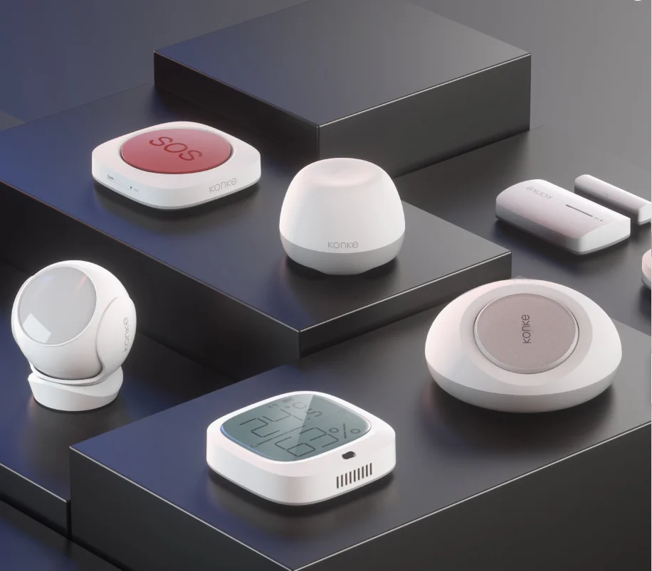 

Christmas suit smart home zigbee sensors kit BOND wireless security alarm system