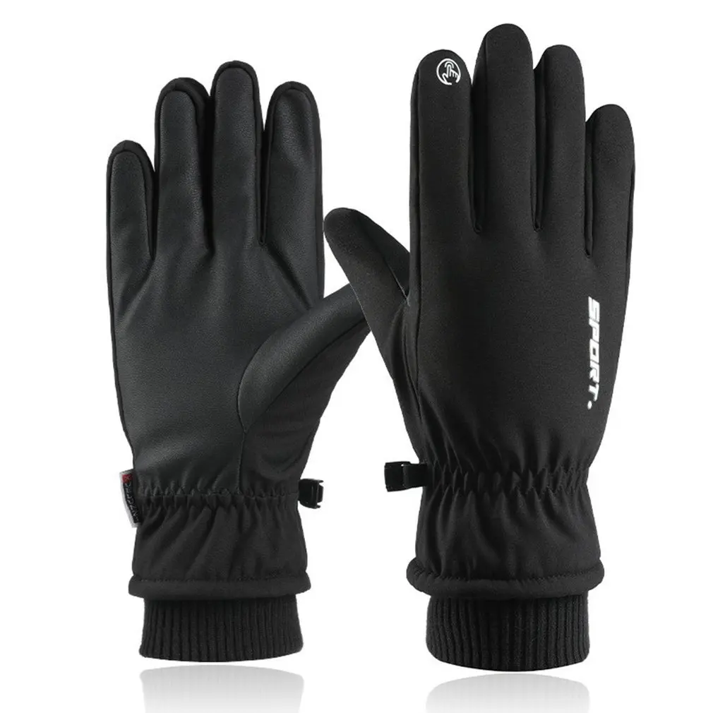 

Ski Gloves To Keep Warm Autumn And Winter Winter Cycling SPORT Gloves LeaTHISr Gloves Warm Driving Motorcycle Dress Gloves