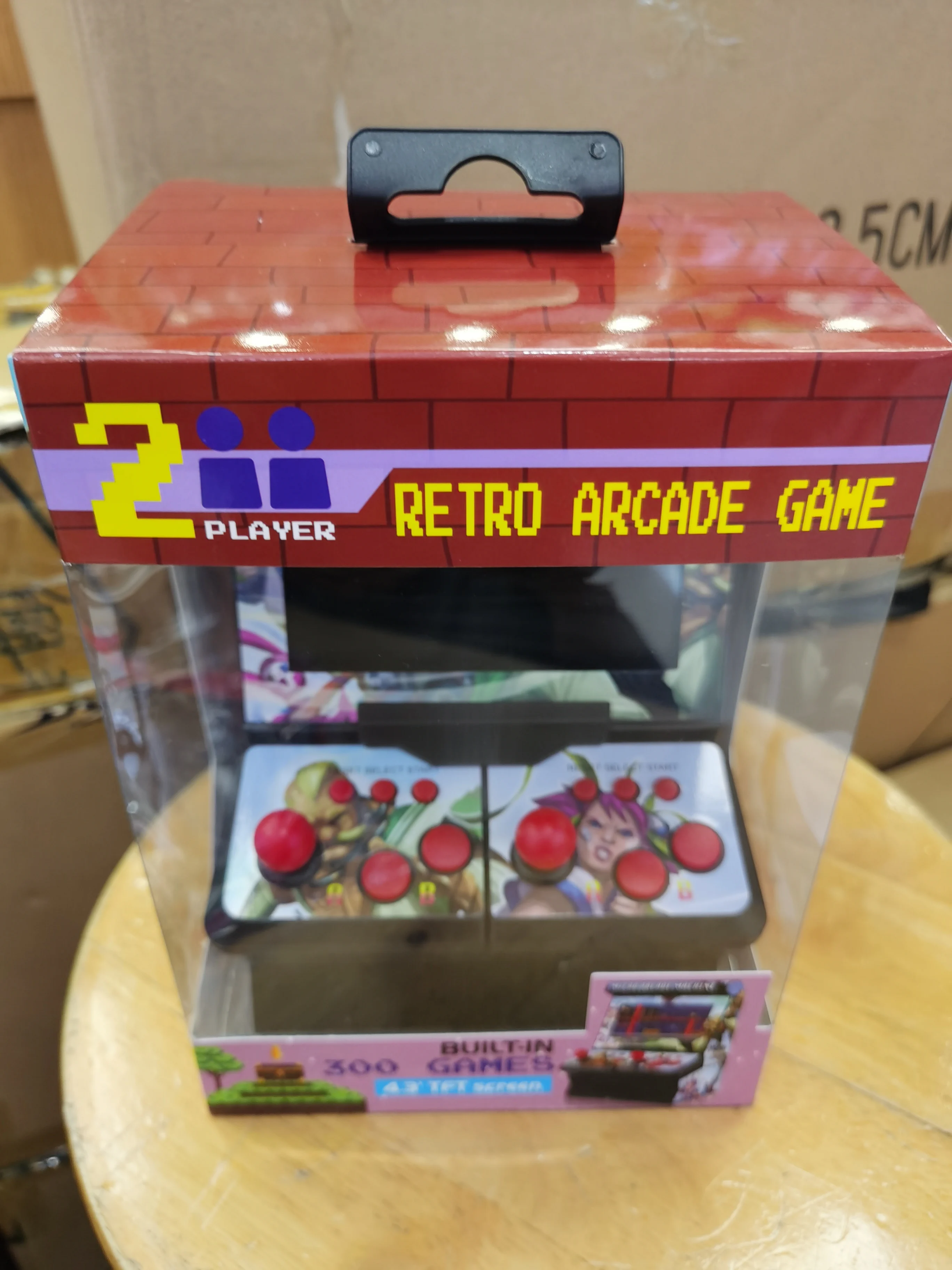 2022 Мини-аркадные портативные игровые плееры 8-битная 4 3-дюймовая игровая консоль