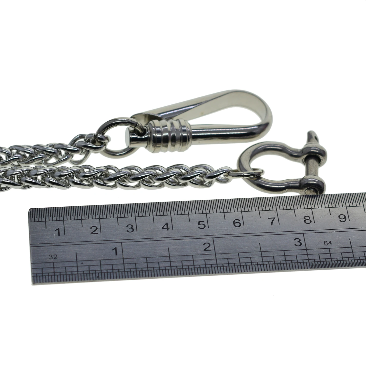 Кошелек из нержавеющей стали джинсовые брюки байкерские цепи chainнашей скобы