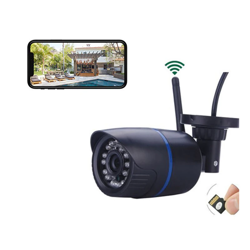 Wouwon Full HD 1080P Водонепроницаемая уличная IP камера Wifi беспроводная безопасности