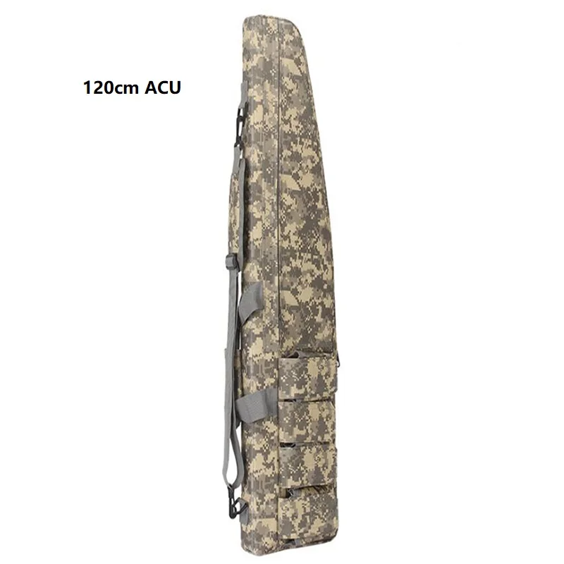 120cm ACU Тактический страйкбол 100 см 120 см тяжелый пистолет карабин скольжения сумка для переноски винтовка Чехол Наплечная Сумка охотничий рюкзак сумка Аксессуары для кобуры - Цвет: 120cm ACU