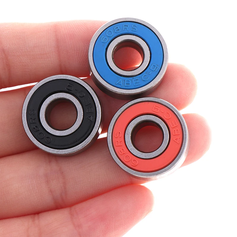 5x ABEC 9 608 2RS роликовые колеса для роликовых коньков с возможностью поворота на подшипник анти ржавчины