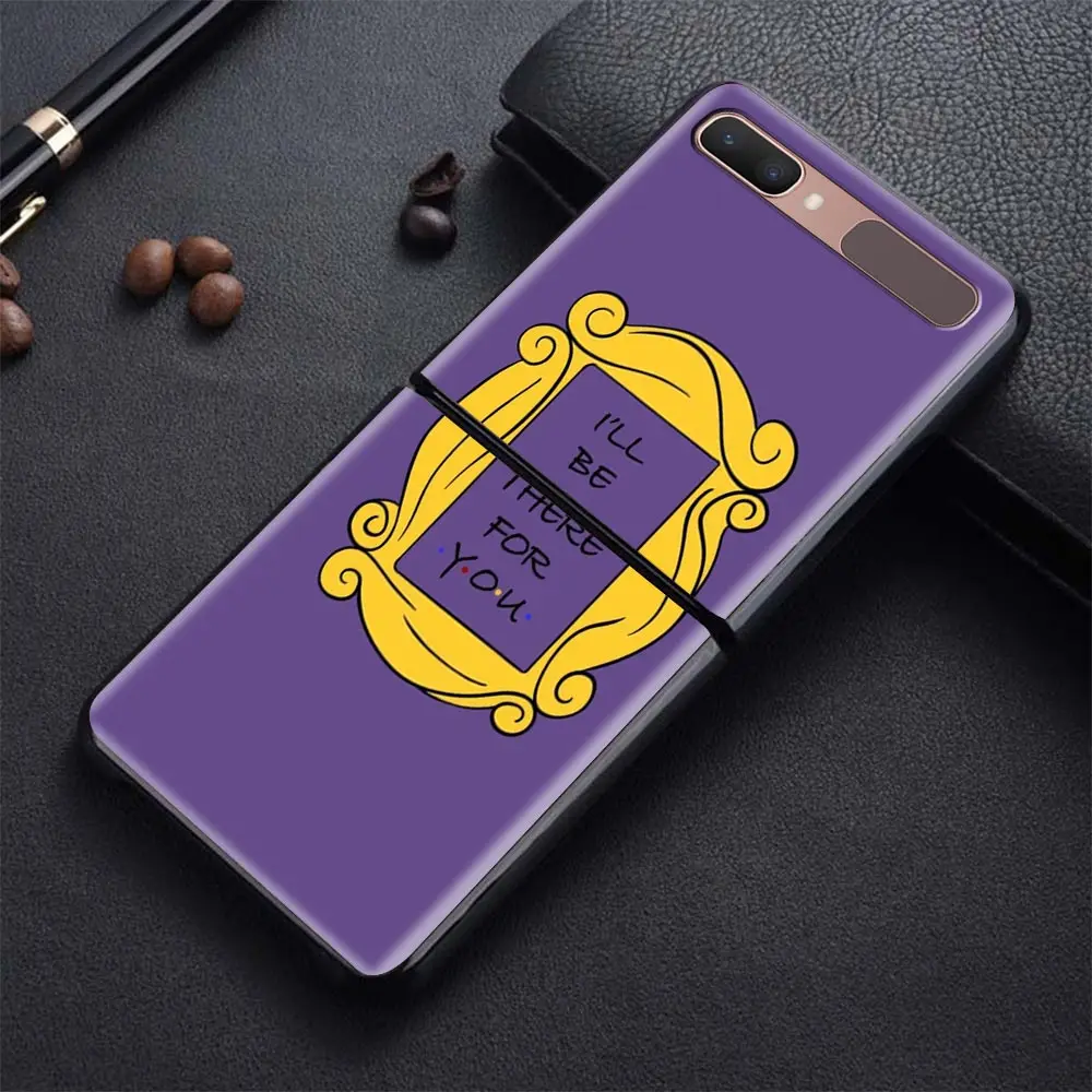 

Friends TV Central Coffee For Samsung Galaxy Z flip Case Slim Protective Shell Shockproof Hard Cover Skin Smartphone Accessories