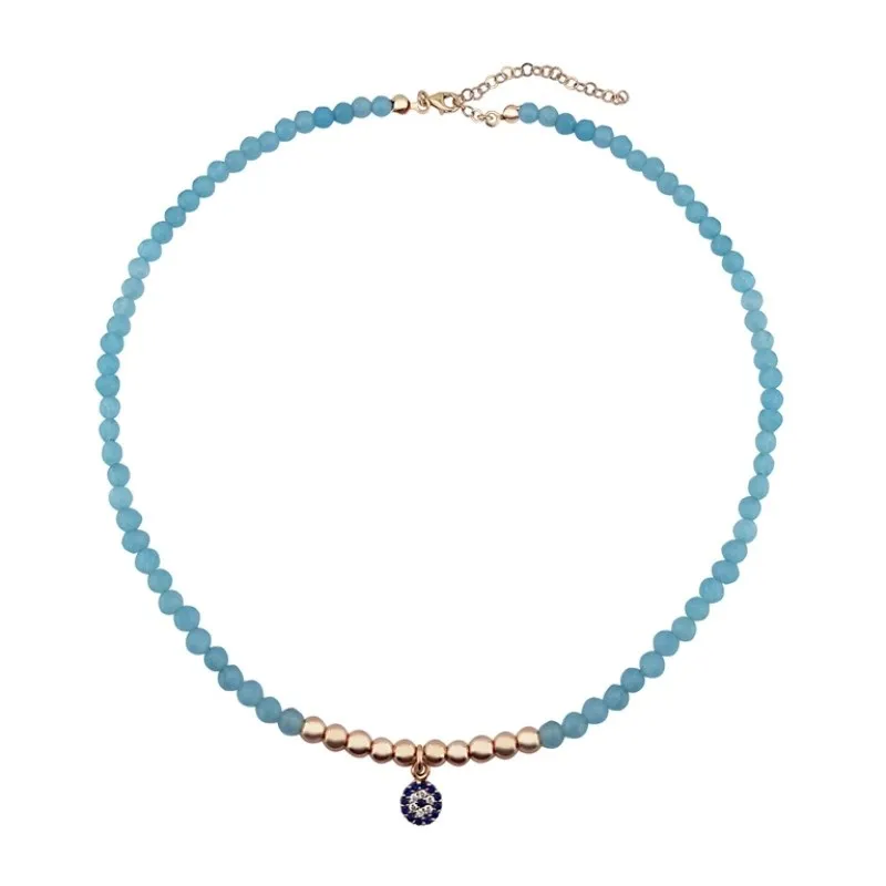 

VAOOV 925 Sterling Silver Blue Evil Eye Evil Eye Pendant