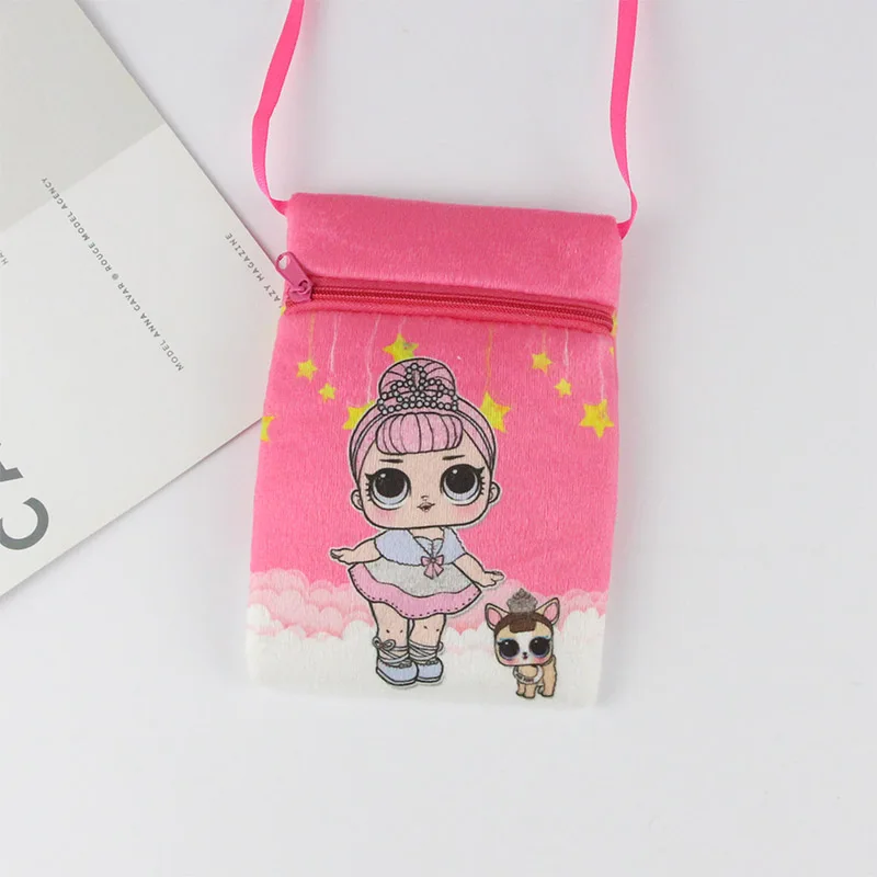 2 Cute Unicorn Coin Wallet Baby Girls Handbag Coin Purse Children Kids Mini Sling Crossbody Bags Cartoon Princess Bag Gift - Цвет: 2