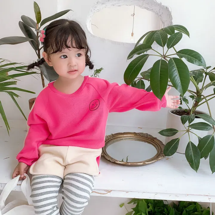 WLG/костюм для девочек из 2 предметов комплект с капюшоном и полосатыми штанами