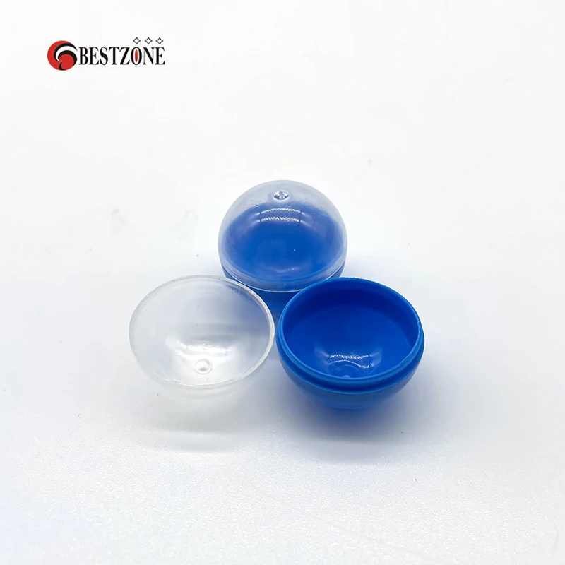 5Pcs Diameter 30MM Half Transparent Colorful Plastic Toy Capsule Surprise Ball Kids For Vending Machine Split Body Eggshell - купить по