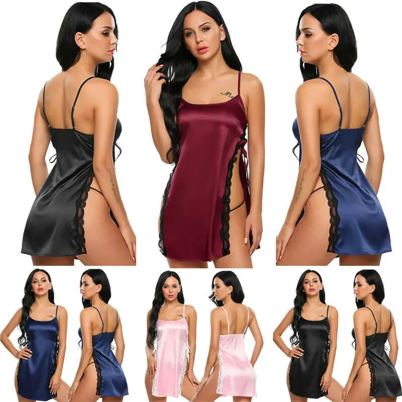 Женское сексуальное нижнее белье Babydolls Эротическая ночная рубашка женское