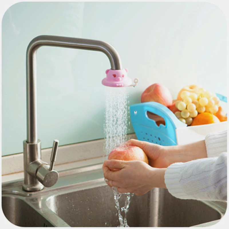 1 шт. удобный кран для ванной комнаты водосберегающий мультяшный опрыскиватель