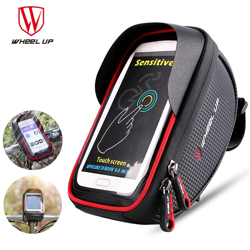YeSKOO Топ труба сумка Велоспорт велосипед Руль Водонепроницаемый сенсорный Экран 6