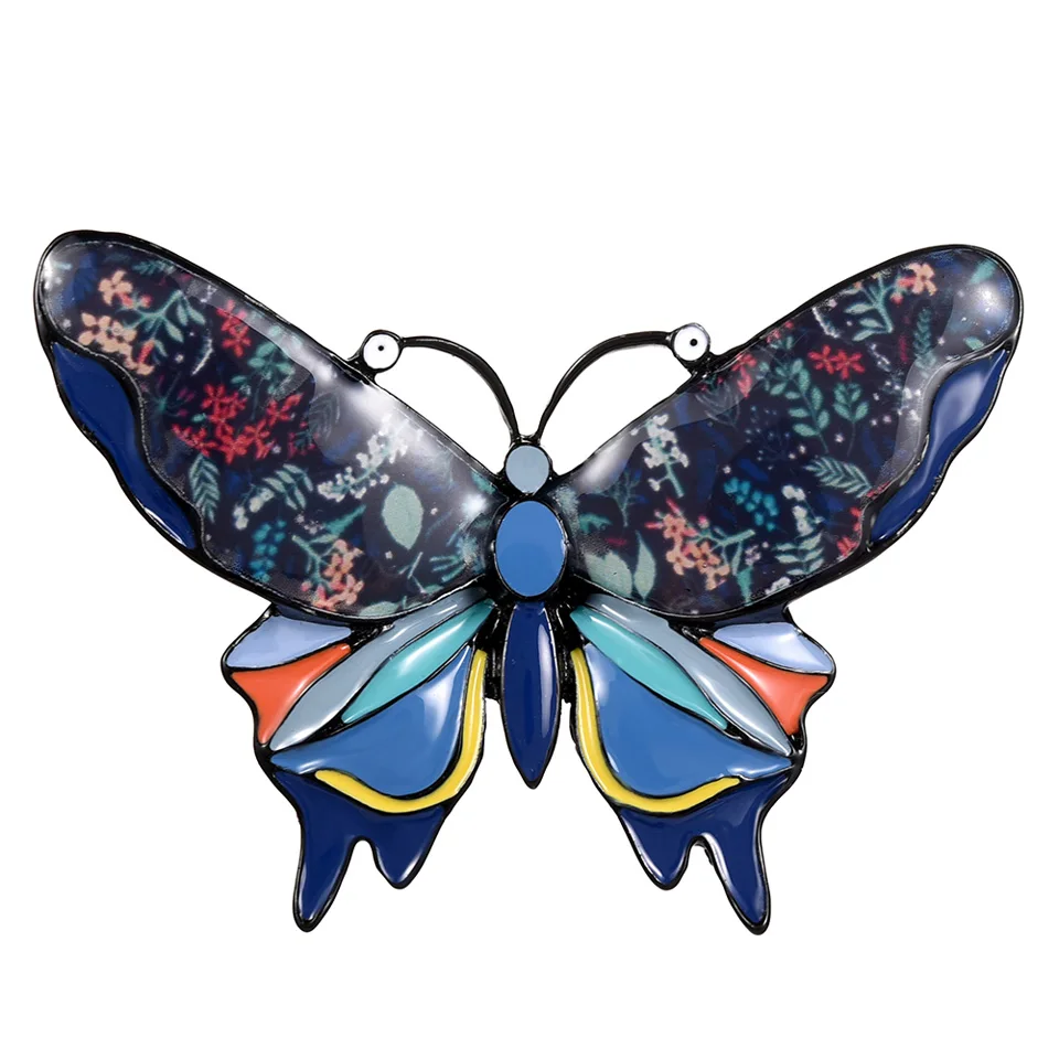 Cring Coco 2019 популярные красивые розовые Броши Булавки с бабочками для женщин сумка